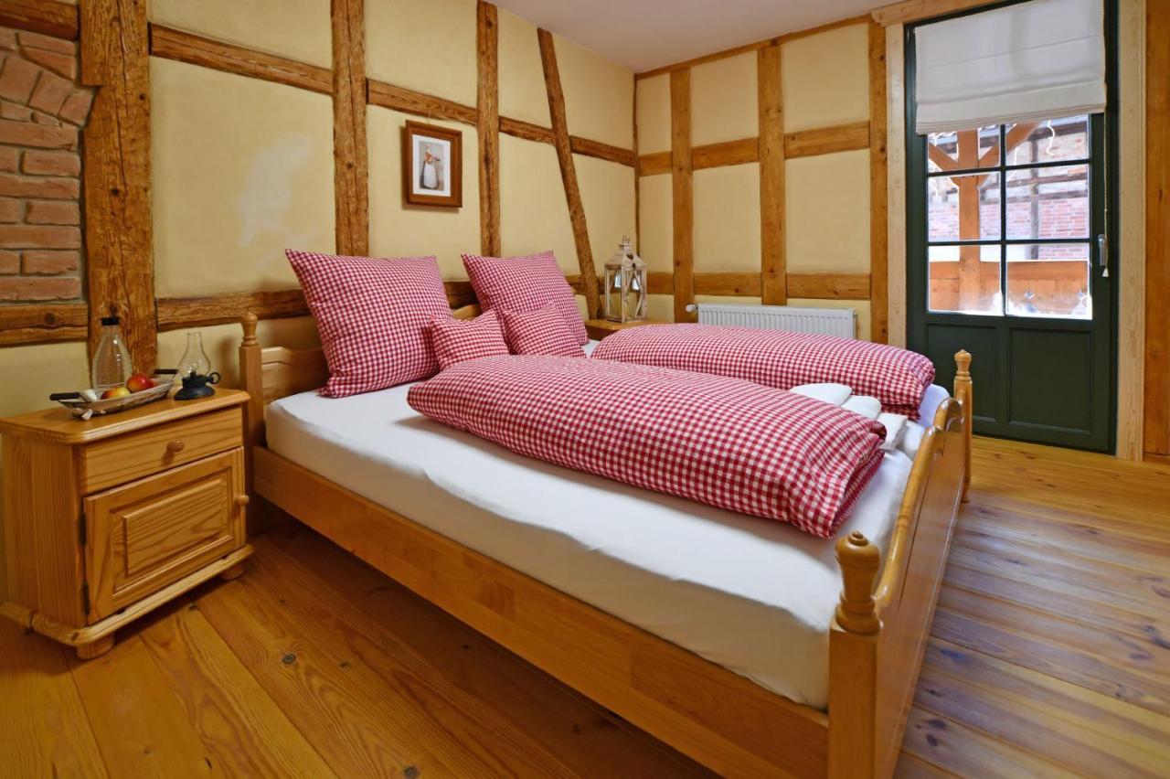 Naturhof-Papiermuehle 2 Bett-Zimmer Rosenrot Bollberg Екстер'єр фото